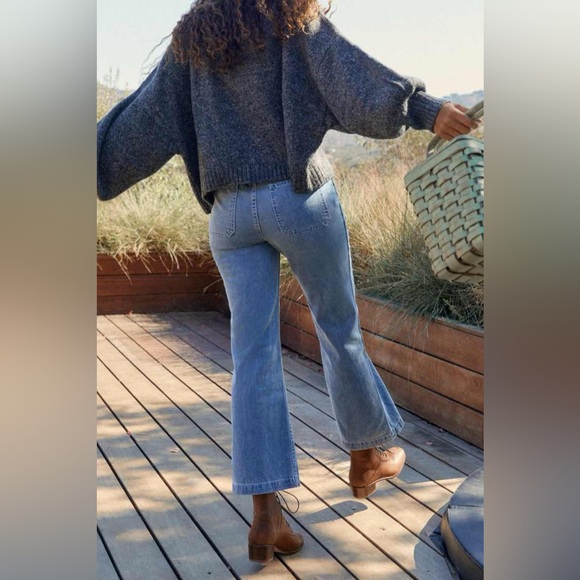 ✨CHRISTY DAWN✨The Lula Jean in Moon Wash Denim - Picture 6 of 15